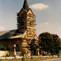 Thumbnail a templomtorony restaur l sa 1983 ban